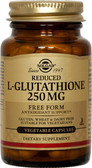 Buy Reduced L-Glutathione 250 mg 60 Veggie Caps Solgar Online, UK Delivery,