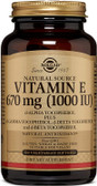 Buy Natural Vitamin E 1000 IU 100Veggie sGels Solgar Online, UK Delivery, Vitamin E Mixed Tocopherols
