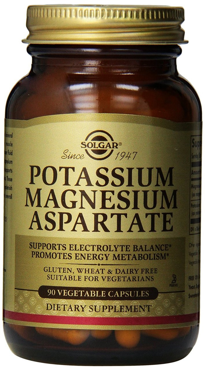 Buy UK Potassium Magnesium Aspartate 90 Caps, UK Delivery
