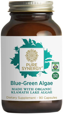 Buy Organic Blue-Green Algae 90 Veggie Caps The Synergy Company Online, UK Delivery, Green Foods Superfoods