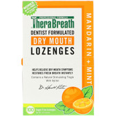 Mouth Wetting Fresh Breath Mandarin Mint 100 Lozenges 165 g TheraBreath