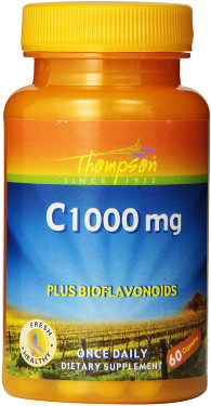 Buy C1000 mg 60 Caps Thompson Online, UK Delivery, Vitamin C Ascorbic Acid