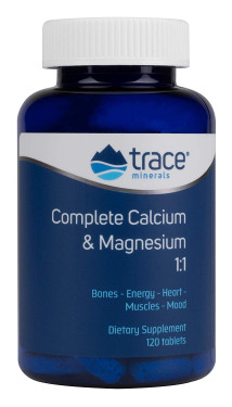 Buy Complete Calcium & Magnesium 120 Tabs Trace Minerals Research Online, UK Delivery, Mineral Supplements