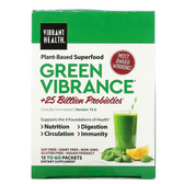 Buy Green Vibrance Version 14.1 15 Packets 6.4 oz (181.5 g) Vibrant Health Online, UK Delivery,