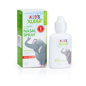 Buy Kid's Xlear Saline Nasal Spray .75 oz (22 ml) Xlear (Xclear) Online, UK Delivery, Nasal Wash Congestion Relief Remedies Respiratory Health