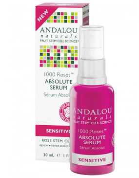 Buy Absolute Serum 1000 Roses Sensitive 1 oz (30 ml) Andalou Naturals Online, UK Delivery, Skin Serums Vegan Cruelty Free Product
