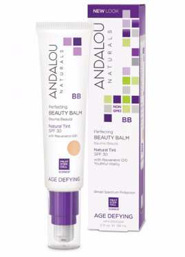 Buy BB Skin Perfecting Beauty Balm Natural Tint with SPF 30 Age Defying 2 oz (58 ml) Andalou Naturals Online, UK Delivery, Vegan Cruelty Free Product Facial Creams Lotions Serums