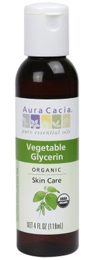 Buy Organic Skin Care Vegetable Glycerin 4 oz (118 ml) Aura Cacia Online, UK Delivery, Facial Vegetable Glycerin