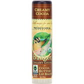 Buy Cocoa Butter Lip Balm Creamy Cocoa .25 oz (7 g) Badger Company Online, UK Delivery, Vegan Cruelty Free Product Lip Balms