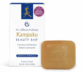Buy Essential Formulas Probiotic Kampuku Beauty Bar 2.82 oz (80 g) Dr. Ohhira's Essential Formulas Online, UK Delivery,