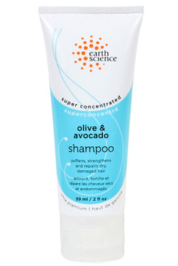 Buy Olive & Avocado Shampoo 2 oz (59 ml) Earth Science Online, UK Delivery, Vegan Cruelty Free Product