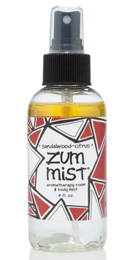 Buy Zum Mist Aromatherapy Room & Body Mist Sandalwood-Citrus 4 oz Indigo Wild Online, UK Delivery, Air Freshener Deodorizer
