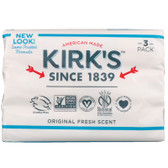 Buy UK Original Coco Castile Bar Soap, 3 Bars, 4 oz Each Kirk's