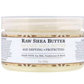 Buy Raw Shea Butter Infused with Frankincense & Myrrh 4 oz (113 g) Nubian Heritage Online, UK Delivery, Stretch Marks removal Treatment Cream Scars
