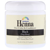 Buy Henna 100% Botanical Hair Color & Conditioner Persian Black (Deep Ebony) 4 oz (113 g) Powder Rainbow Research Online, UK Delivery, Henna Hair Care Hair Coloring