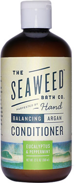 Buy Argan Conditioner Eucalyptus & Peppermint Scent 12 oz (360 ml) Seaweed Bath Co Online, UK Delivery, Gluten Free Product Hair Care Argan Conditioner