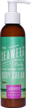Buy Wildly Natural Seaweed Body Cream Lavender 6 oz (177 ml) Seaweed Bath Co Online, UK Delivery, Gluten Free Product Argan Lotions Butters