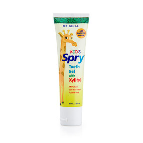 Buy Kid's Spry Tooth Gel with Xylitol Original 2.0 oz (60 ml) Xlear (Xclear) Online, UK Delivery, Oral Teeth Dental Care Xylitol