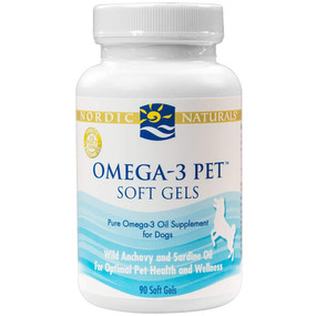 Buy Omega-3 Pet sGels For Dogs 90 sGels Nordic Naturals Online, UK Delivery, Pet Supplements EFA's for Pets