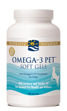Omega-3 Pet sGels for Dogs 180 sGels Nordic Naturals, UK Store