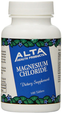 Alta Health Magnesium Chloride 100 Tabs, Bones, UK Store