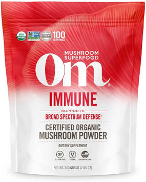 Organic Mushroom Immune, Powder 200 g, UK Store