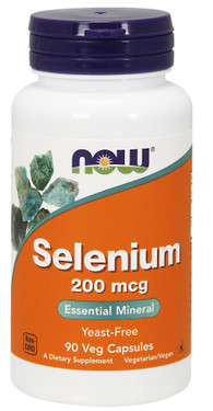 Selenium 200 mcg 90 vCaps Now Foods