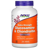 UK Buy Glucosamine Chondroitin 750, 600 mg 120 Tabs, Now Foods