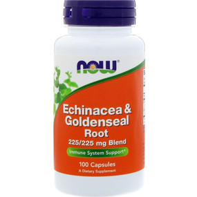 UK Buy Echinacea & Goldenseal Root, 100 Caps, Now Foods, Immune