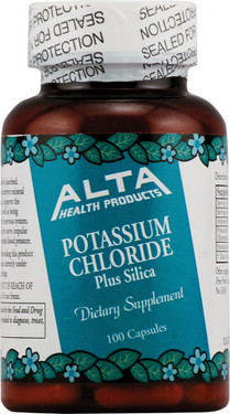 Alta Health Potassium Chloride & Silica 100 Caps