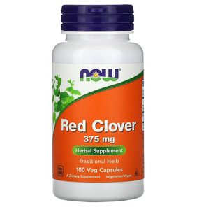 UK Buy Red Clover 425 mg, 100 Caps, Now Foods