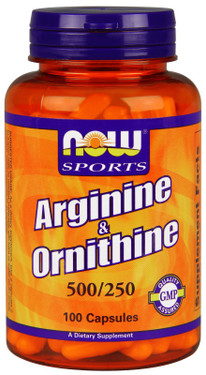 Arginine & Ornithine, 100 Caps, Now