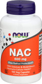 NAC-Acetyl Cysteine, 600 mg, 100 Caps, Now Foods