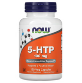 UK Buy 5-HTP 100 mg 120 vCaps, Now Foods, Positive Mood
