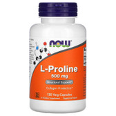 Proline 500 mg, 120 Caps, Now Foods, Joints & Collagen