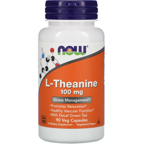 UK buy Theanine 100 mg 90 Caps, Now Foods