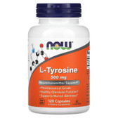UK Buy Tyrosine 500 mg, 120 Caps, Now Foods