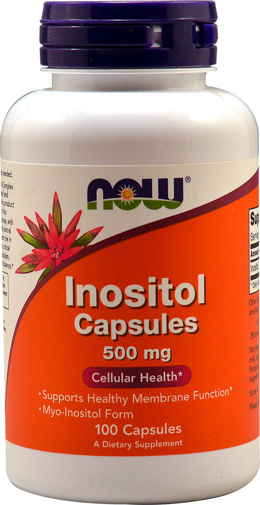 Buy Inositol 500 mg 100 Caps Now Foods, Metabolism, Immune online, UK  delivery