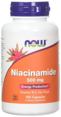 UK Buy Now Foods, Niacinamide, 500 mg, 100 Caps