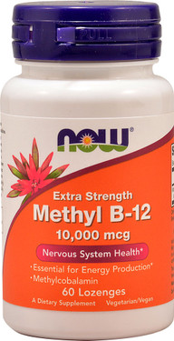 Buy UK Now Foods Methyl B-12 10000 mcg 60 Lozenges