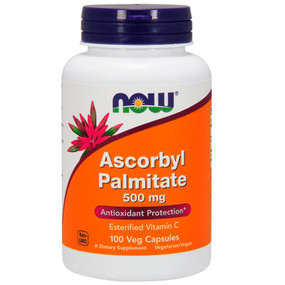 Ascorbyl Palmitate 500 mg 100 Caps, Now Foods