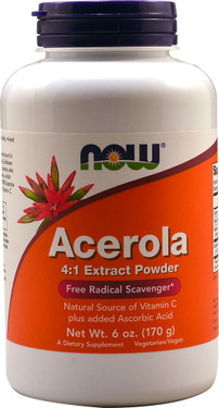 UK Buy Acerola Extract 6 oz, Now Foods