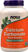 Calcium Carbonate 12 oz Now Foods, Bone Health