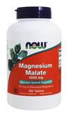 UK Buy Magnesium Malate 1000 mg, 180 Tabs, Now Foods