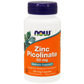 UK buy Zinc Picolinate, 50 mg, 120 Caps, Now Foods 