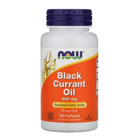 UK buy Black Currant Oil 70mg, 100 Softgels, Now Foods