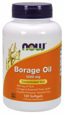 UK Buy Borage Oil 240 mg, 120 Softgels, Now Foods