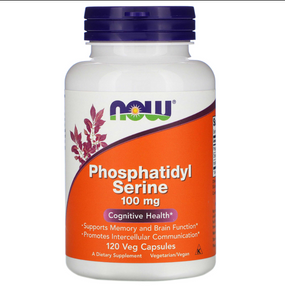 UK Buy Phosphatidyl Serine 100 mg 120 vCaps, Now Foods