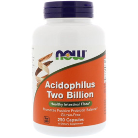 UK Buy Acidophilus 2 Billion, 250 Caps, Now Foods