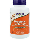 Probiotic Defense 90 vCaps, Now Foods, Digestion